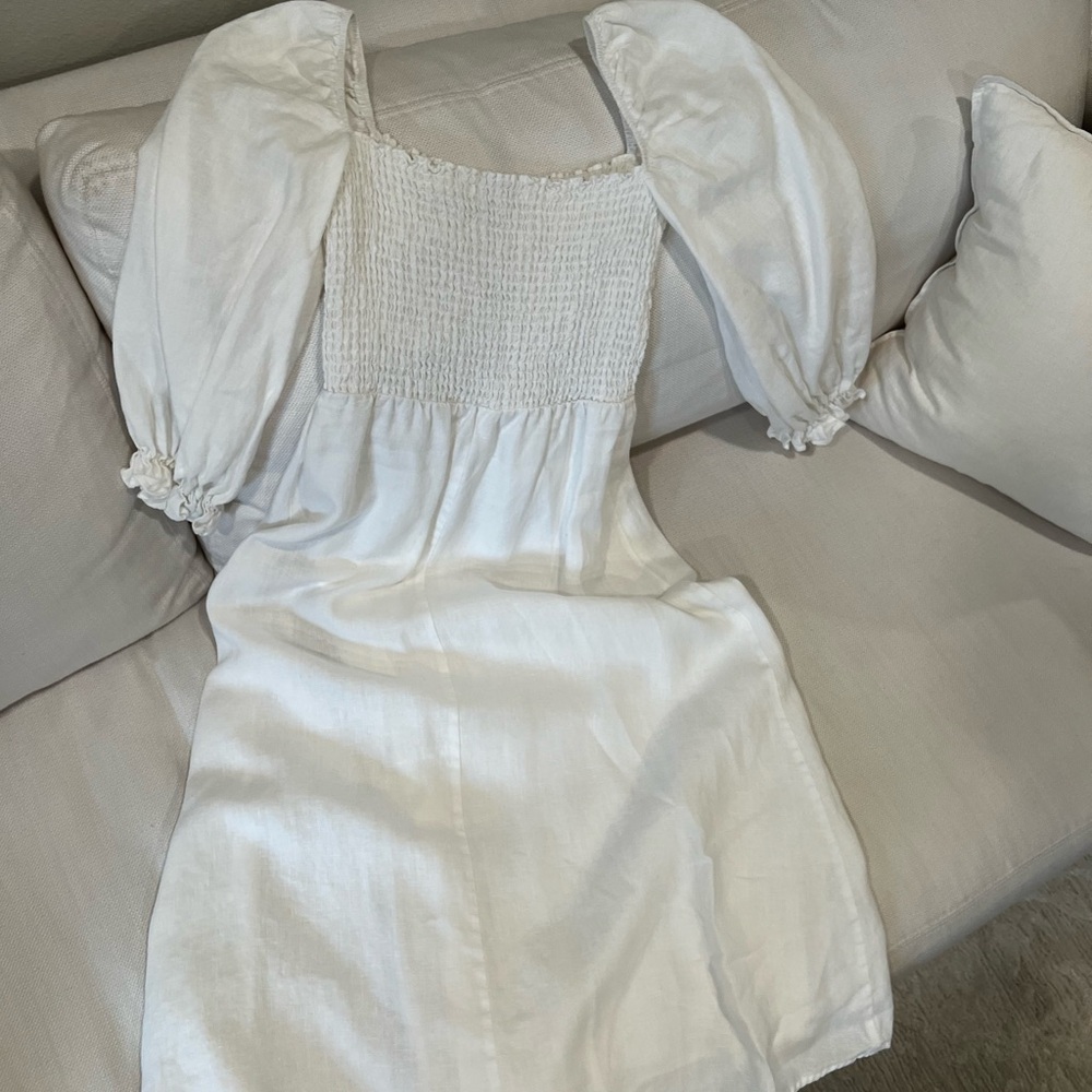 Reformation Gitane linen dress